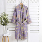 Long Sleeve Cotton Kimono Robes