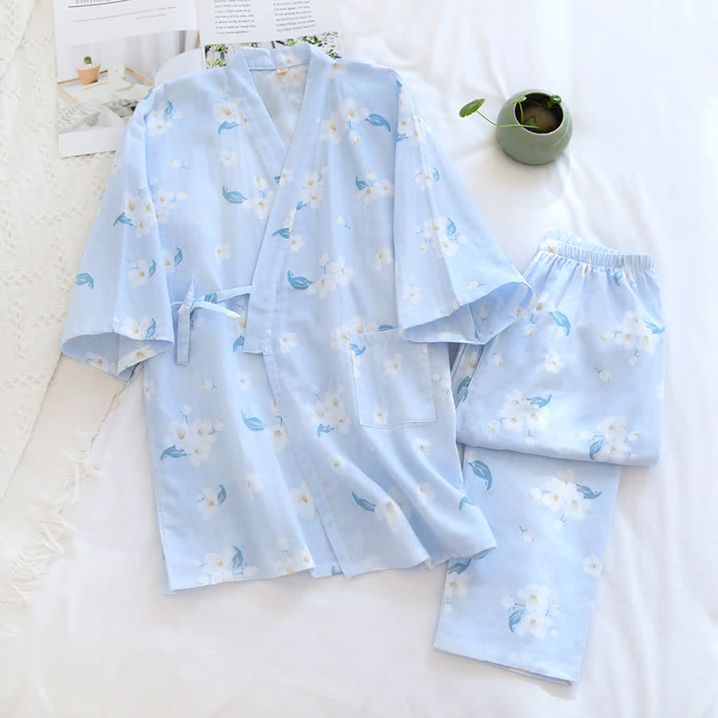 Seed Floral Pajama Set