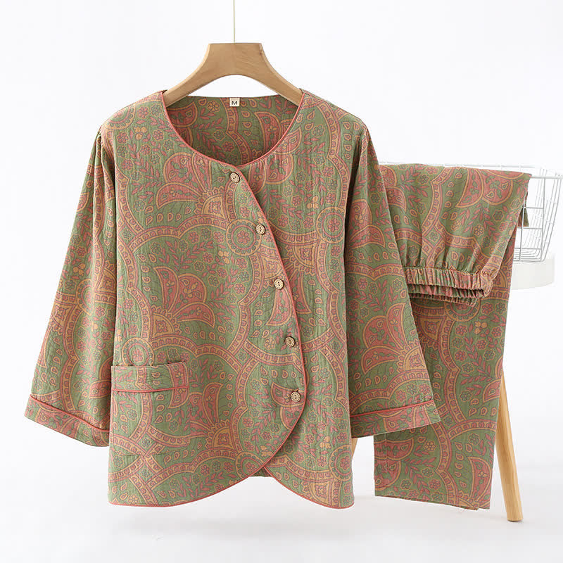 Vintage Round Loungewear Set