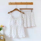 Summer Pajama Shorts Set