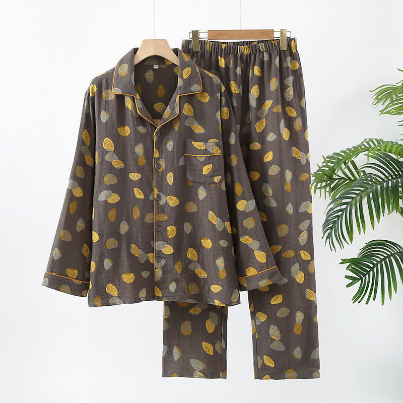 Luxurious Shell Cotton Pajama Set