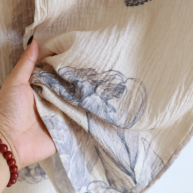 Kyoto Kelebek Pamuklu Kimono Takım