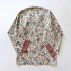 Kır Çiçeği Desenli Klasik Yaka Pijama Takımı