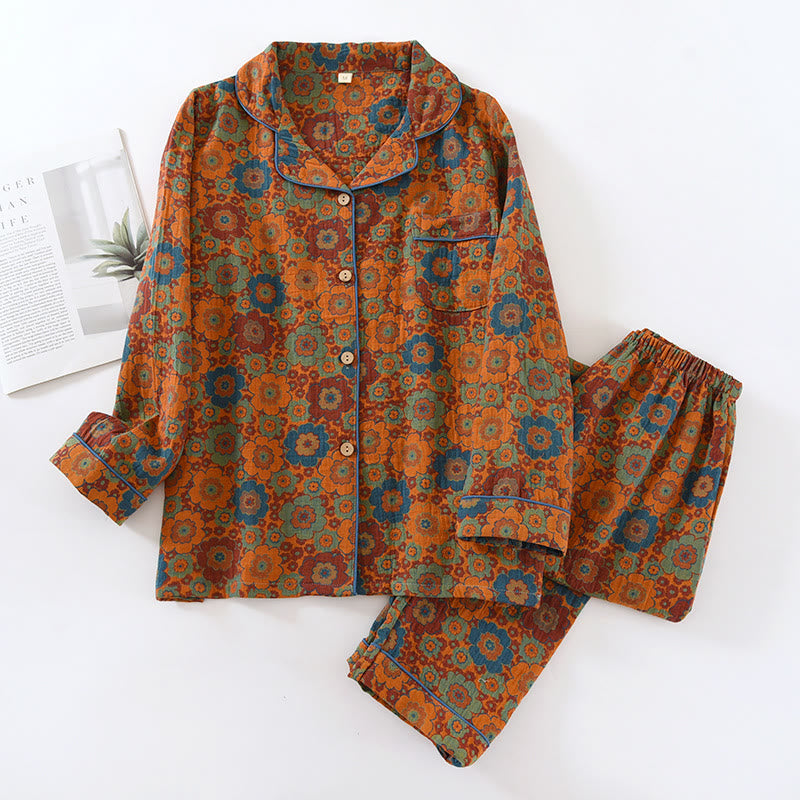 Moonflower Cotton Loungewear Set