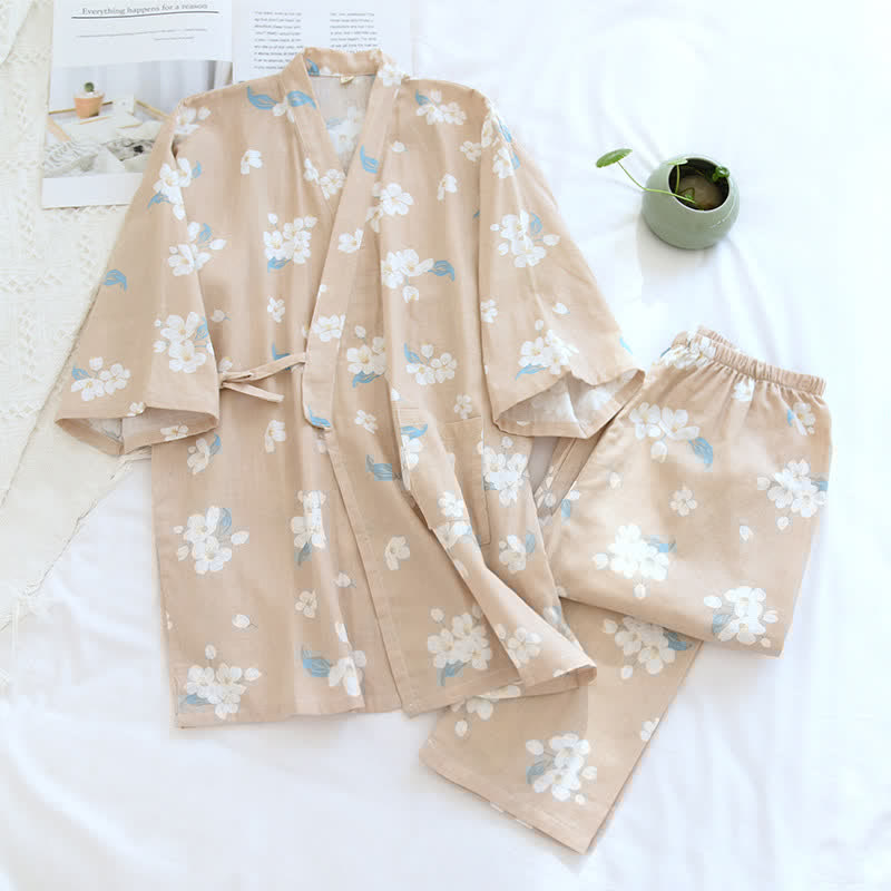 Seed Floral Pajama Set