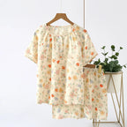 Kısa Retro Pijama Takımı