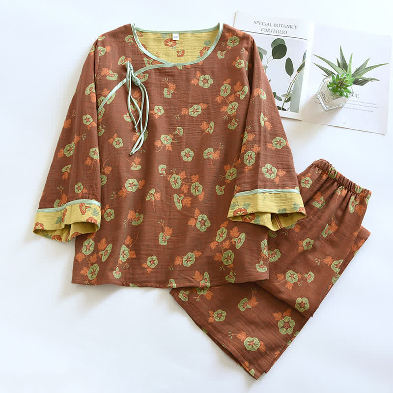 Kimono Morning Pajama Set