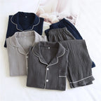 Vintage Crepe Pajamas Set