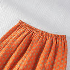 Düz Renk Uzun Pijama Takımı