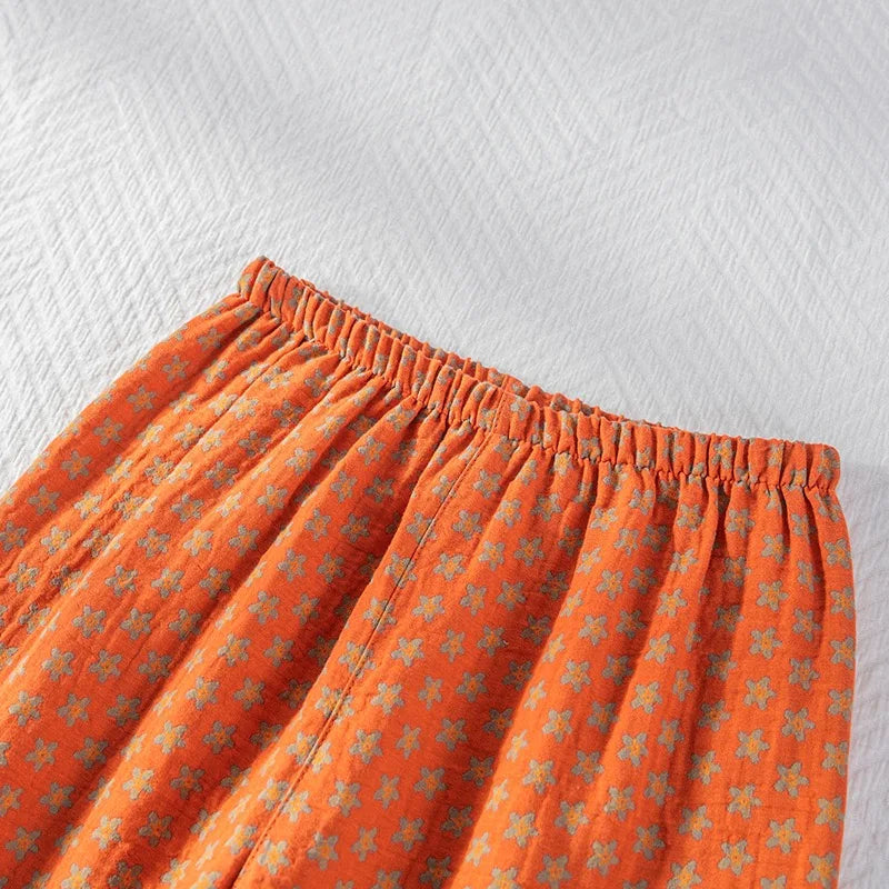 Düz Renk Uzun Pijama Takımı