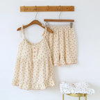 Summer Pajama Shorts Set
