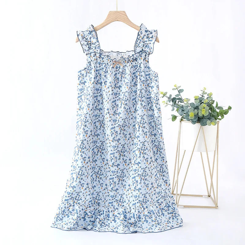 Summer Cotton Nightgown