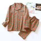 Luxury Floral Cotton Pajama Set