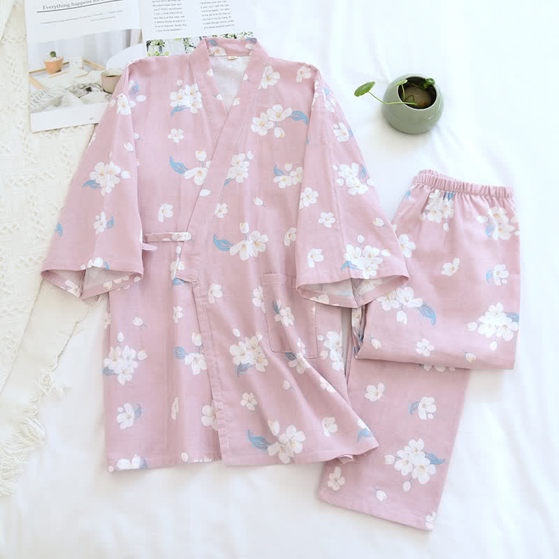 Seed Floral Pajama Set