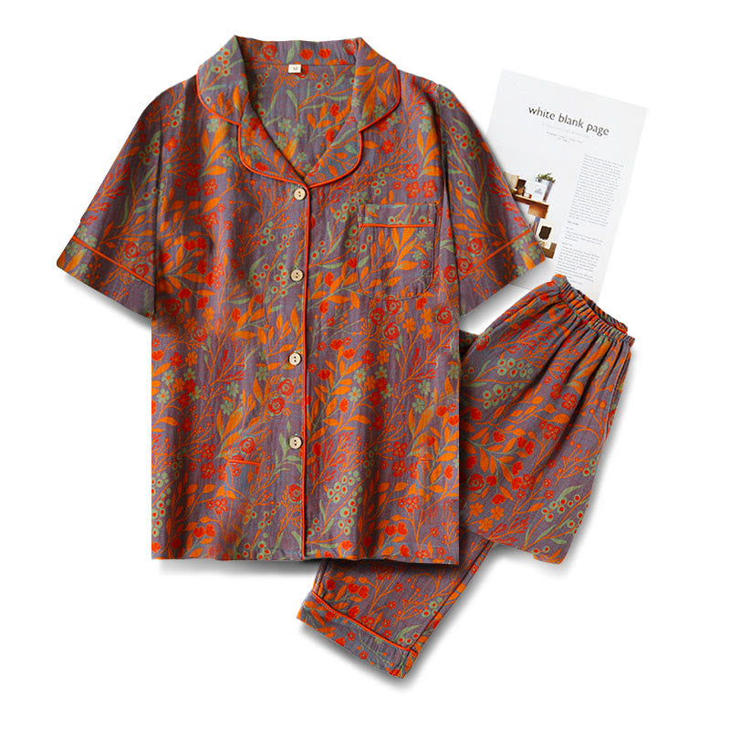 Kısa Kollu Pijama Takımı