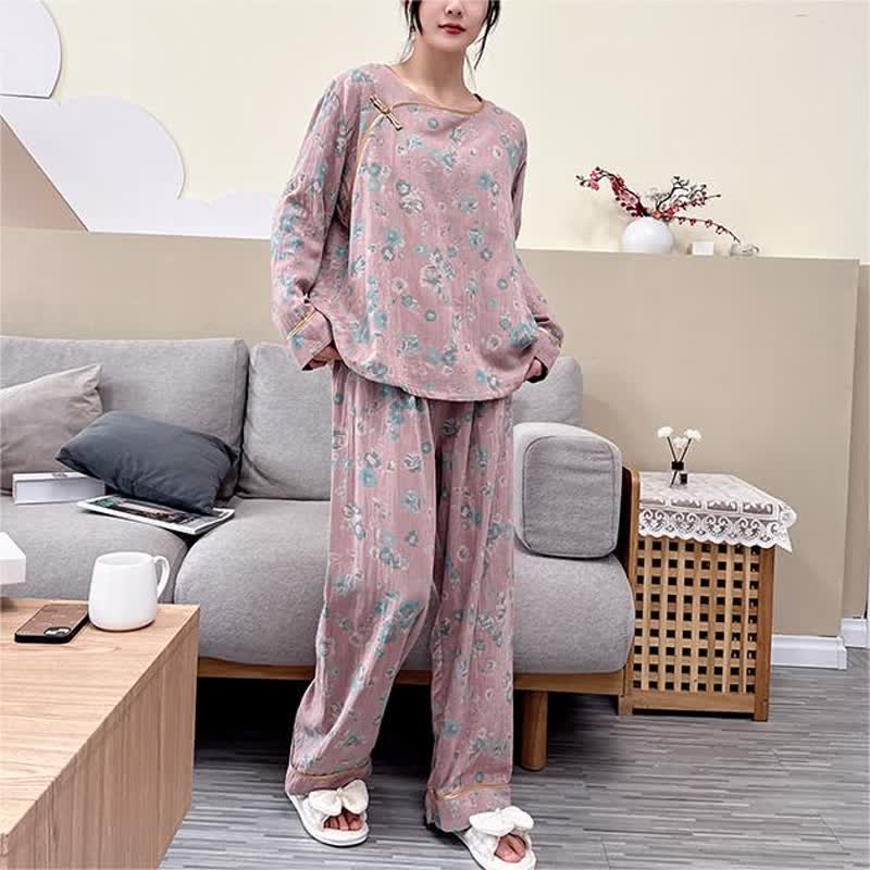 Plus Size Cotton Pajama Set