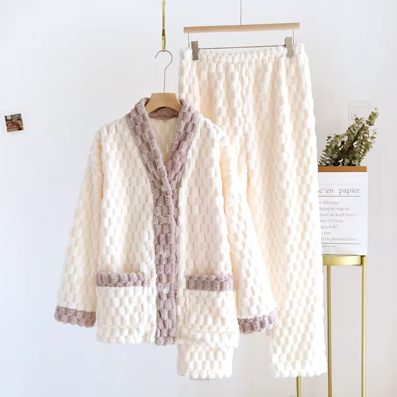 Cloud Pelüş Pijama Takımı