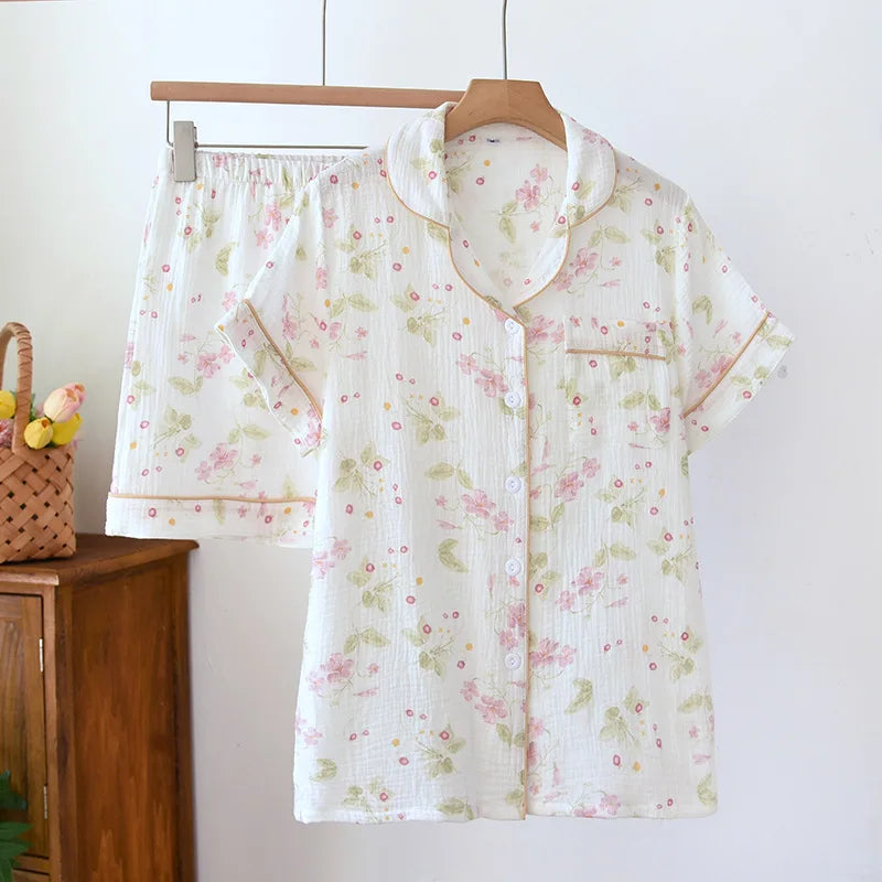 Ferah İnce Kısa Pijama Takımı