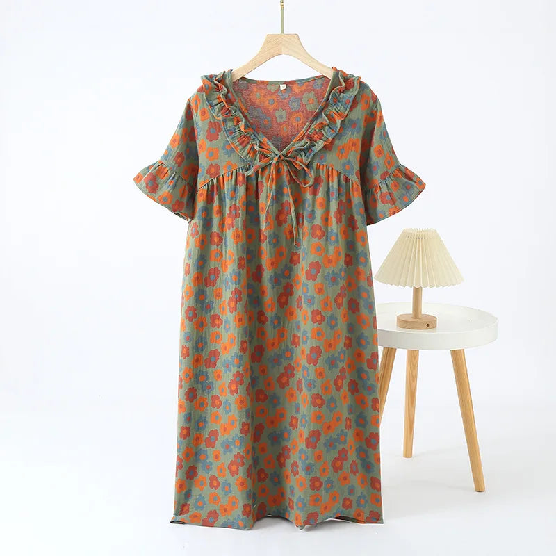 Örgü Kısa Gecelik