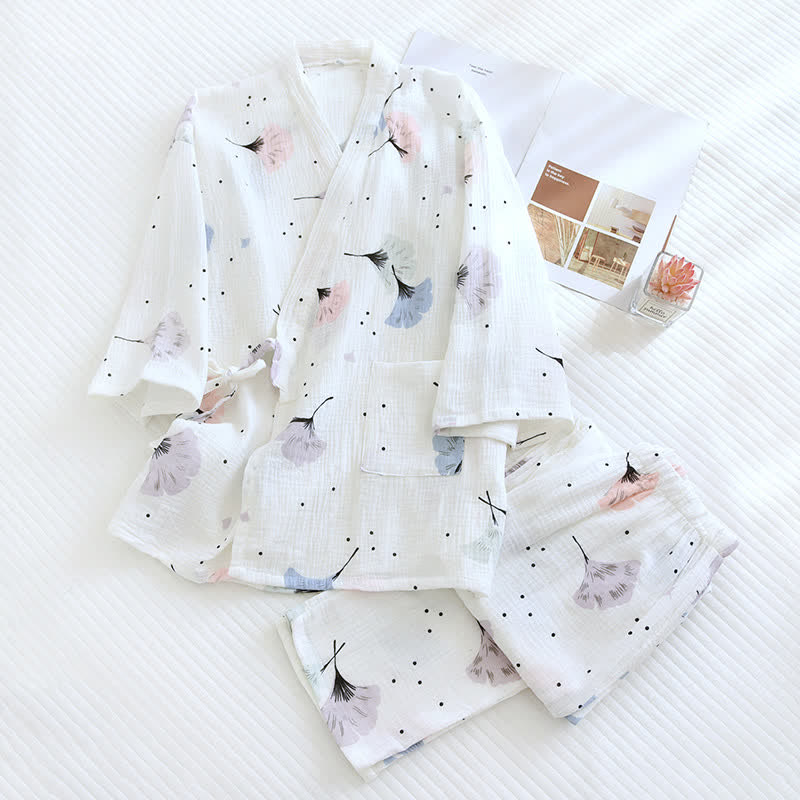 Comfortable Soft Kimono Set